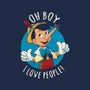 Oh Boy I Love People-Mens-Long Sleeved-Tee-grevalra