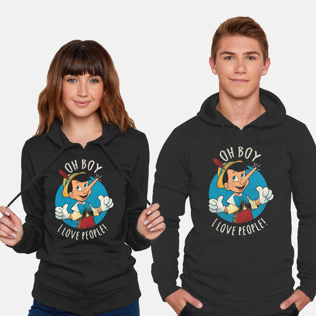 Oh Boy I Love People-Unisex-Pullover-Sweatshirt-grevalra