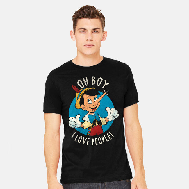 Oh Boy I Love People-Mens-Heavyweight-Tee-grevalra