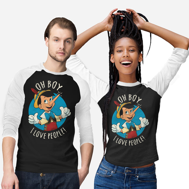 Oh Boy I Love People-Unisex-Baseball-Tee-grevalra