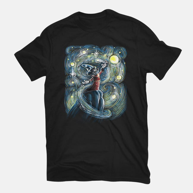 Starry Magic-Unisex-Basic-Tee-zascanauta