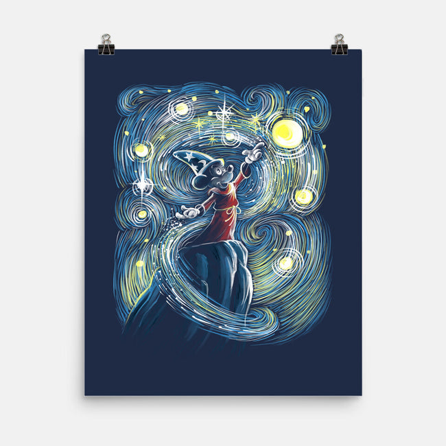Starry Magic-None-Matte-Poster-zascanauta