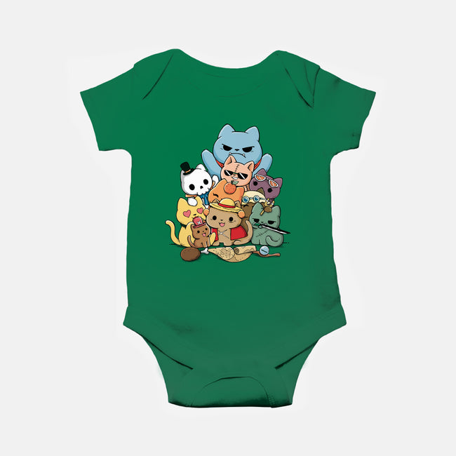 Nakama Kittens-Baby-Basic-Onesie-Vallina84