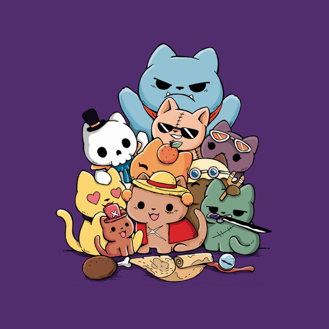 Nakama Kittens-None-Drawstring-Bag-Vallina84