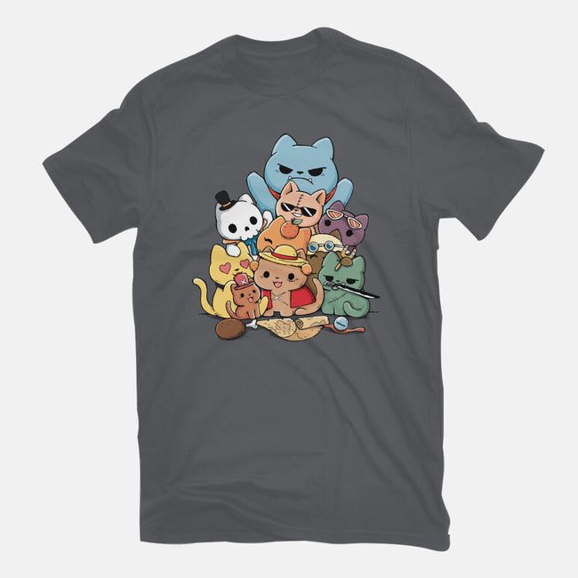 Nakama Kittens-Unisex-Basic-Tee-Vallina84