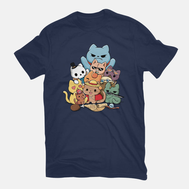 Nakama Kittens-Unisex-Basic-Tee-Vallina84