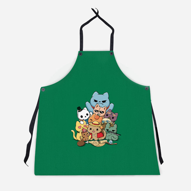 Nakama Kittens-Unisex-Kitchen-Apron-Vallina84