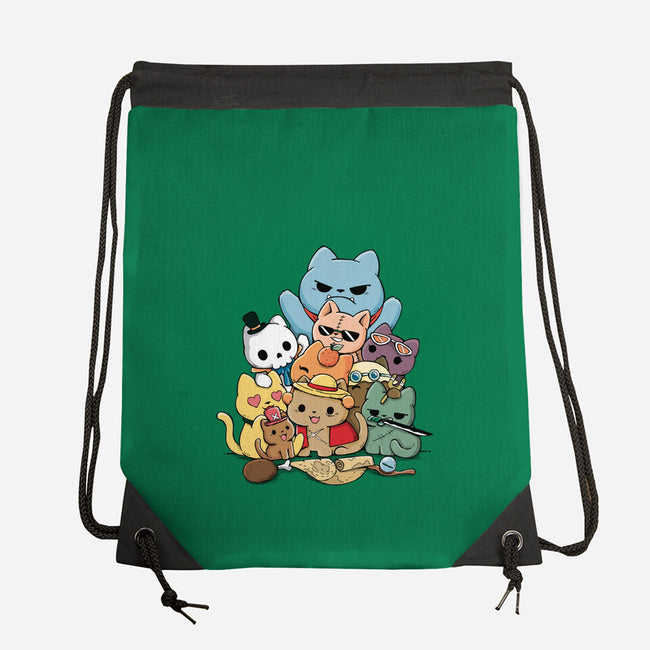 Nakama Kittens-None-Drawstring-Bag-Vallina84