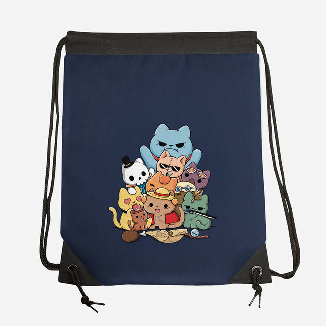 Nakama Kittens-None-Drawstring-Bag-Vallina84