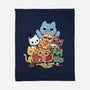 Nakama Kittens-None-Fleece-Blanket-Vallina84
