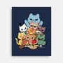 Nakama Kittens-None-Stretched-Canvas-Vallina84