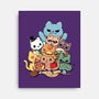 Nakama Kittens-None-Stretched-Canvas-Vallina84