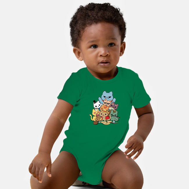 Nakama Kittens-Baby-Basic-Onesie-Vallina84