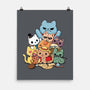 Nakama Kittens-None-Matte-Poster-Vallina84