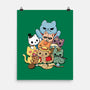 Nakama Kittens-None-Matte-Poster-Vallina84