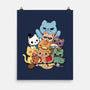 Nakama Kittens-None-Matte-Poster-Vallina84