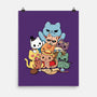 Nakama Kittens-None-Matte-Poster-Vallina84