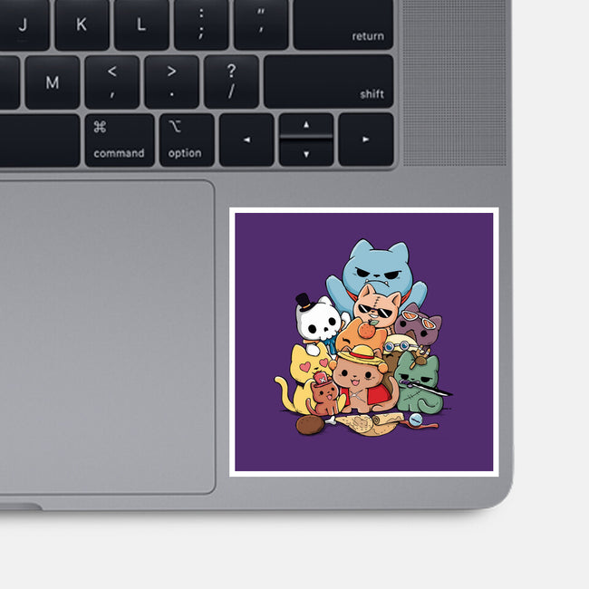 Nakama Kittens-None-Glossy-Sticker-Vallina84