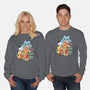 Nakama Kittens-Unisex-Crew Neck-Sweatshirt-Vallina84