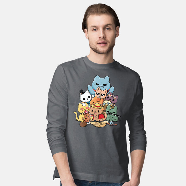 Nakama Kittens-Mens-Long Sleeved-Tee-Vallina84