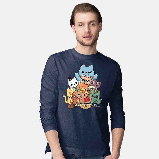Nakama Kittens-Mens-Long Sleeved-Tee-Vallina84