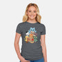 Nakama Kittens-Womens-Fitted-Tee-Vallina84