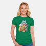 Nakama Kittens-Womens-Fitted-Tee-Vallina84