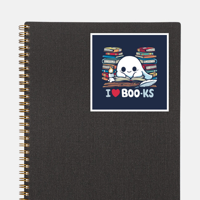 I Love Books-None-Glossy-Sticker-Vallina84