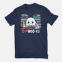I Love Books-Mens-Basic-Tee-Vallina84