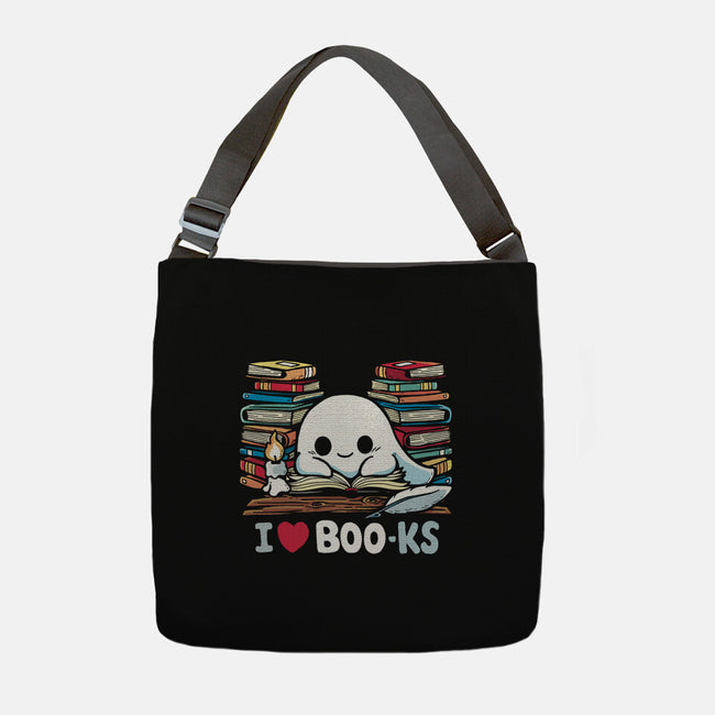 I Love Books-None-Adjustable Tote-Bag-Vallina84