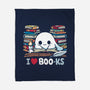 I Love Books-None-Fleece-Blanket-Vallina84