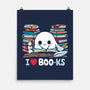 I Love Books-None-Matte-Poster-Vallina84