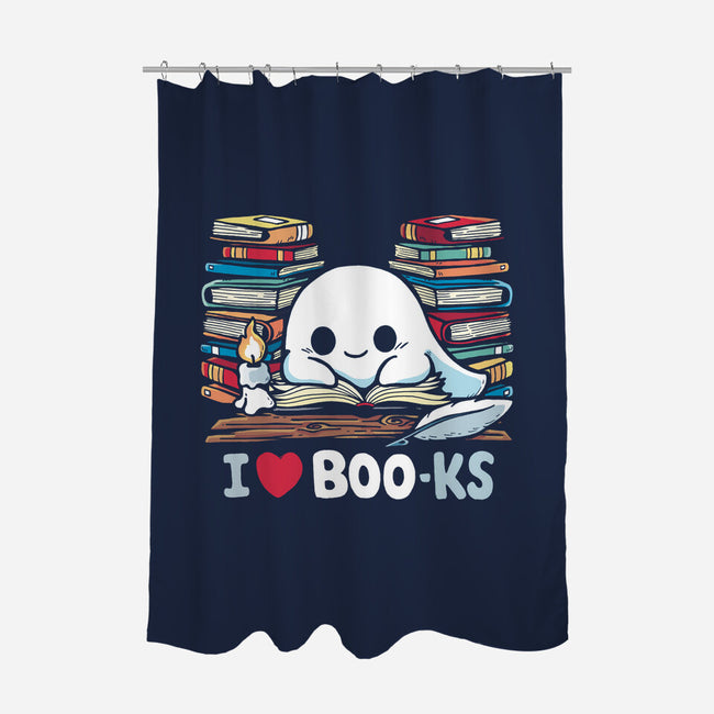 I Love Books-None-Polyester-Shower Curtain-Vallina84
