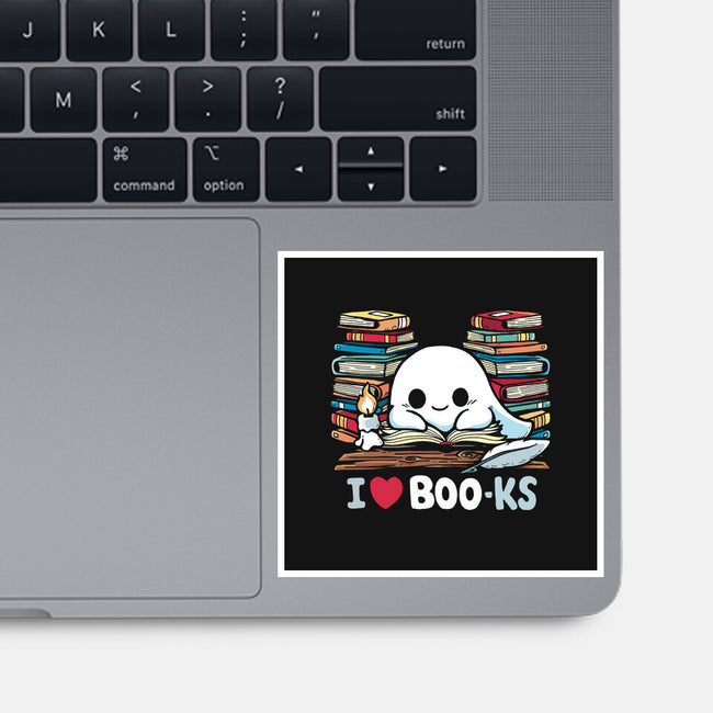I Love Books-None-Glossy-Sticker-Vallina84