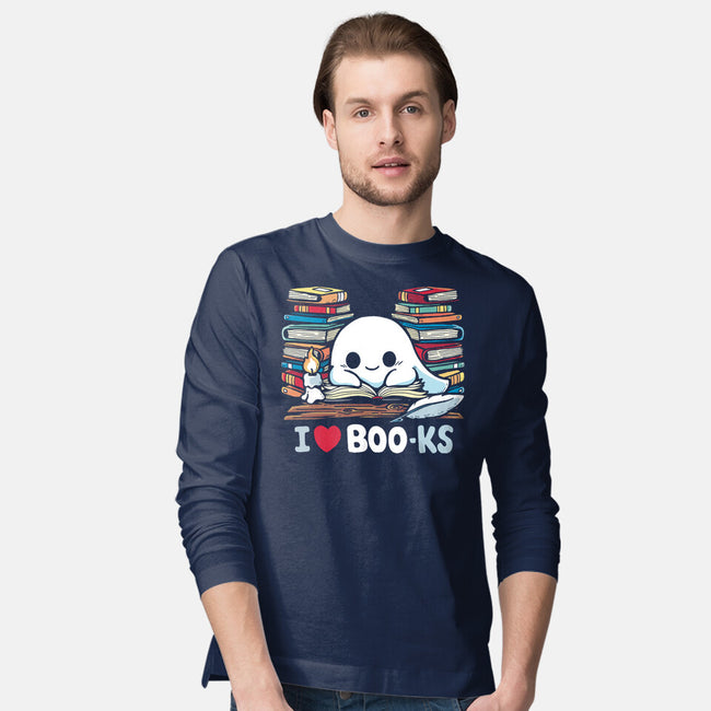 I Love Books-Mens-Long Sleeved-Tee-Vallina84