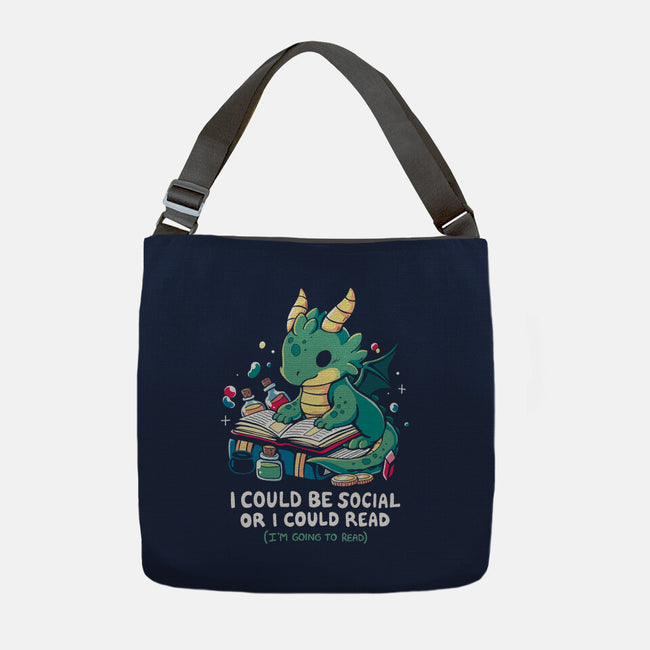 Be Social-None-Adjustable Tote-Bag-Vallina84