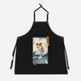 Cat Fish Ukiyo-e-Unisex-Kitchen-Apron-vp021