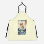 Cat Fish Ukiyo-e-Unisex-Kitchen-Apron-vp021