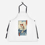 Cat Fish Ukiyo-e-Unisex-Kitchen-Apron-vp021
