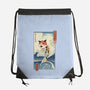 Cat Fish Ukiyo-e-None-Drawstring-Bag-vp021