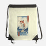 Cat Fish Ukiyo-e-None-Drawstring-Bag-vp021