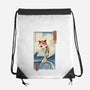 Cat Fish Ukiyo-e-None-Drawstring-Bag-vp021