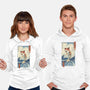 Cat Fish Ukiyo-e-Unisex-Pullover-Sweatshirt-vp021