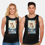 Cat Fish Ukiyo-e-Unisex-Basic-Tank-vp021