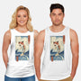 Cat Fish Ukiyo-e-Unisex-Basic-Tank-vp021