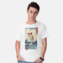 Cat Fish Ukiyo-e-Mens-Basic-Tee-vp021