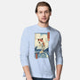 Cat Fish Ukiyo-e-Mens-Long Sleeved-Tee-vp021