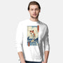 Cat Fish Ukiyo-e-Mens-Long Sleeved-Tee-vp021