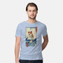 Cat Fish Ukiyo-e-Mens-Premium-Tee-vp021