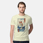Cat Fish Ukiyo-e-Mens-Premium-Tee-vp021